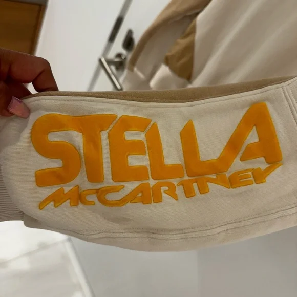 Stella McCartney Organic cotton sweatshirt featuring logo print.